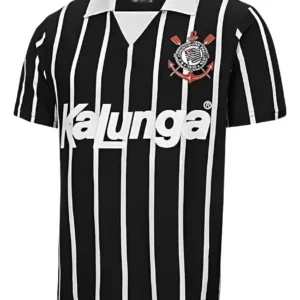 Camisa Corinthians Retrô Kalunga 1990 Licenciada Original Nf